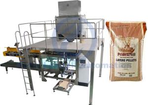 Wholesale Feed Pellet Automatic Big Bag Filling Machine For 25 KG PP Woven Bags from china suppliers