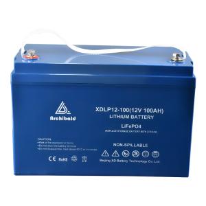 Wholesale Marine 100ah 12v Lifepo4 Battery Deep Cycle Built In Bms from china suppliers