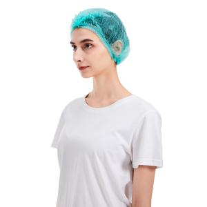 Wholesale Food processing Non Woven Bouffant Cap OZONE Disinfecting from china suppliers