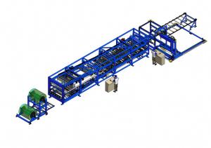 Wholesale Steel Wall Sheet Sandwich Panel Forming Machine from china suppliers