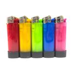 Plastic Refillable or Disposable Flint Gas Lighter Perfect for Your Business