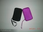 Colorful Patterned Canvas Pen Bag Eco Friendly EVA Material 23 * 16 * 4 . 5CM