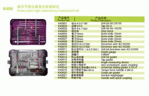 Wholesale Knee Joint High Osteotomy Instrument Kit from china suppliers