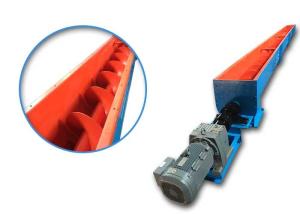 Wholesale Long Distance Continuous Pitch 355mm Auger Screw Conveyor from china suppliers