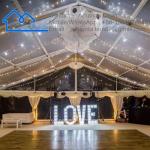 Heavy Duty Aluminum Pvc Transparent Marquee Custom Wedding Party Event