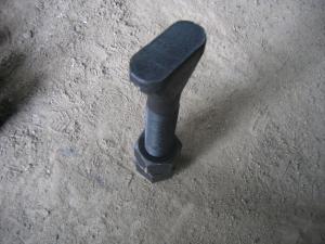 Wholesale Corrosion Resistance Chrome Plated Hardware M30 X 3.5 X 160 Bolts EB469 from china suppliers