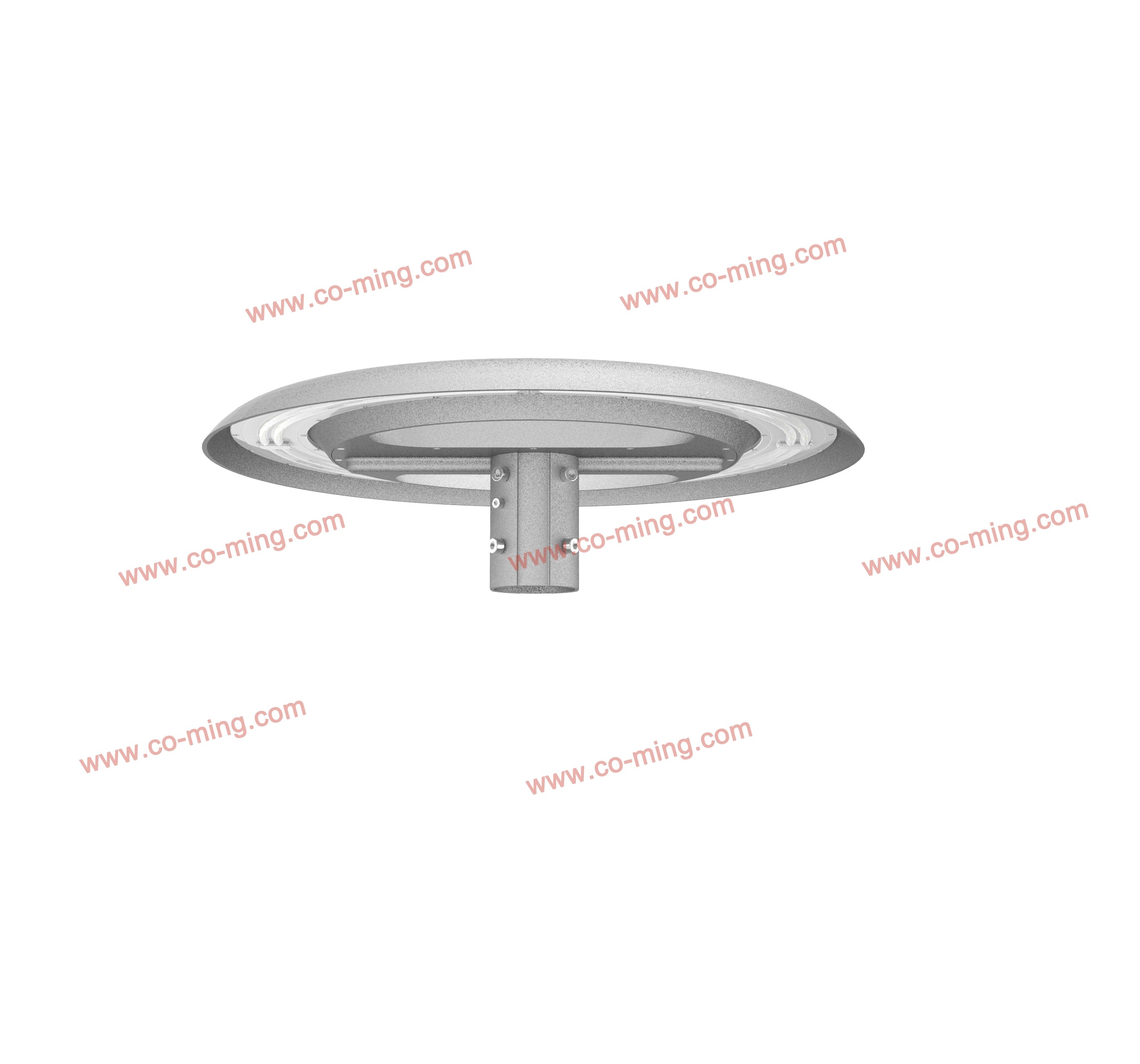 Hydrophobic 160LM/W Led Post Top Lamp 80W Post Top Lantern Lights
