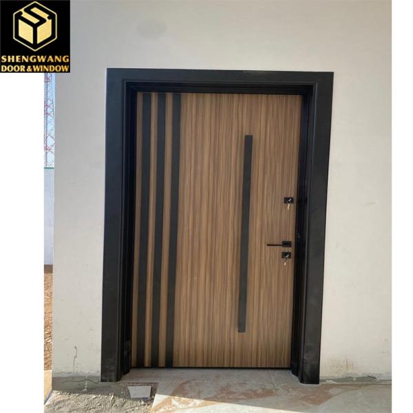 Swing Left Grey Homes Stainless Steel Swing Door House Door Opens Outward