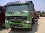 Dump Camion Steel Heavy Commercial Trucks , Heavy Load Truck With Warranty