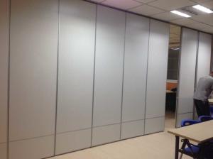 Wholesale Commercial Sound Proof Partitions , Aluminium Sliding Acoustic Room Dividers from china suppliers