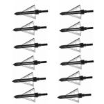 3 Blade Fixed Archery Broadhead Fieldpoint Bow Hunting 100grain