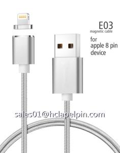 Wholesale The Metal Connector with 1M length Braided Magnetic cable,Magnetic USB charging Cable with best price wholesale from china suppliers