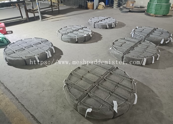 From Customer Drawing To Product 316L Wire Mesh Demister
