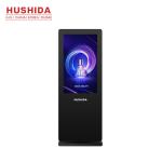 Outdoor Floor Standing Advertising Display Cooling Fan High Brightness Player