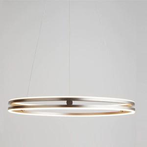 Wholesale Decorative Indoor Lighting Hanging Light Nordic Double Ring Aluminum Luxury Chandeliers &amp; Pendant Lights Modern from china suppliers