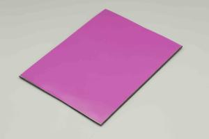 Wholesale Purple 4MM Pe Acp Acp Roof 1220 X 2440MM Aluminum Composite Panel from china suppliers