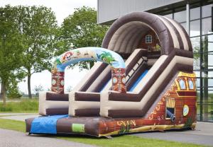 Wholesale Full Print Attraction Playground Professional Commercial Inflatable Slide For Kids Playing from china suppliers