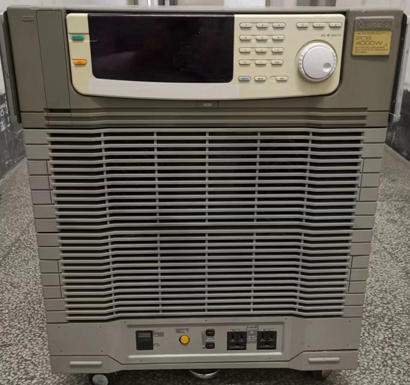 Kikusui PCR4000W AC Source High Power DC Power Supply 20-300W GPIB/RS232C Control