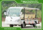 14 Person Electric Sightseeing Car 48V Trojan Battery Electric Shuttle Car