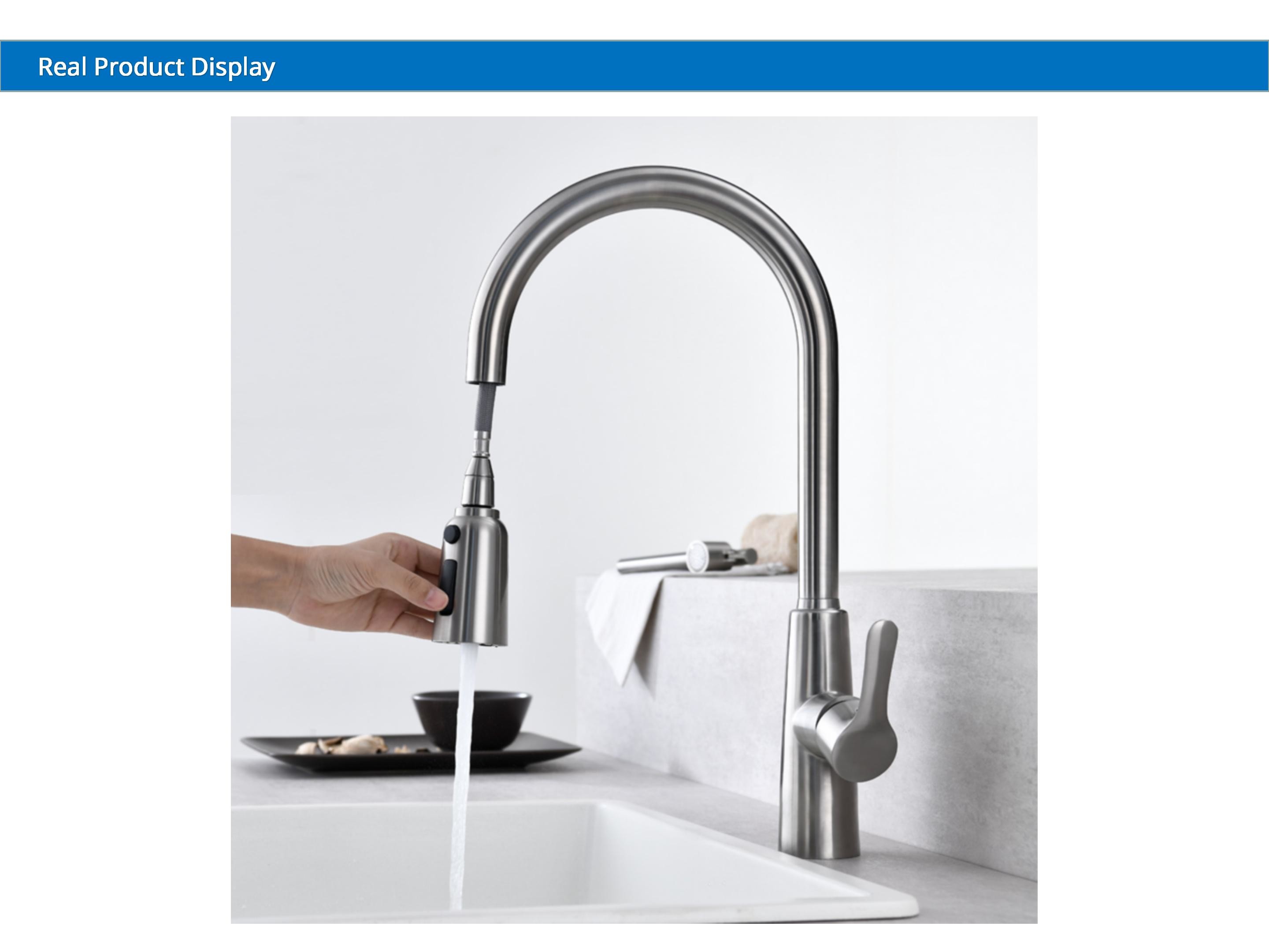 CUPC Touch Control Kitchen Water Faucets OEM Water Saving For Sink