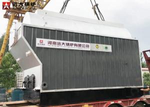 Wholesale 3000Kg Firewood Fired Horizontal Steam Boiler Moving Grate Biomass Boiler from china suppliers