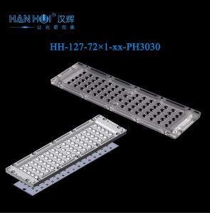 Wholesale 72pcs 250.75×74.75mm 3030 LED Lens High Transmittance Low Glare For Street Lighting &amp; Flood Lighting from china suppliers