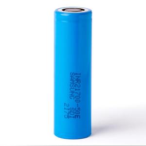 Wholesale Samsung 50E 21700 5000mAh 9.8A Battery 3.6V Lithium Ion Battery Cell INR21700-50E from china suppliers