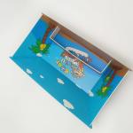 Corrugated Plastic Photo Booth Wall Backdrop Light Duty Anti Collision