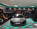 15.75 X 15.75 Inches Garage Floor Tile Suitable For Heavy Vehicles And Equipment