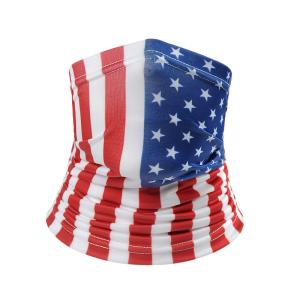 Wholesale wholesale custom USA flag neck gaiter kids bandanas cartoon unicorn rainbow wear from china suppliers