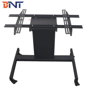 Wholesale SASO 60&quot; Tv Floor Stand 90 Degree Overturn 50kg Loading Capacity from china suppliers