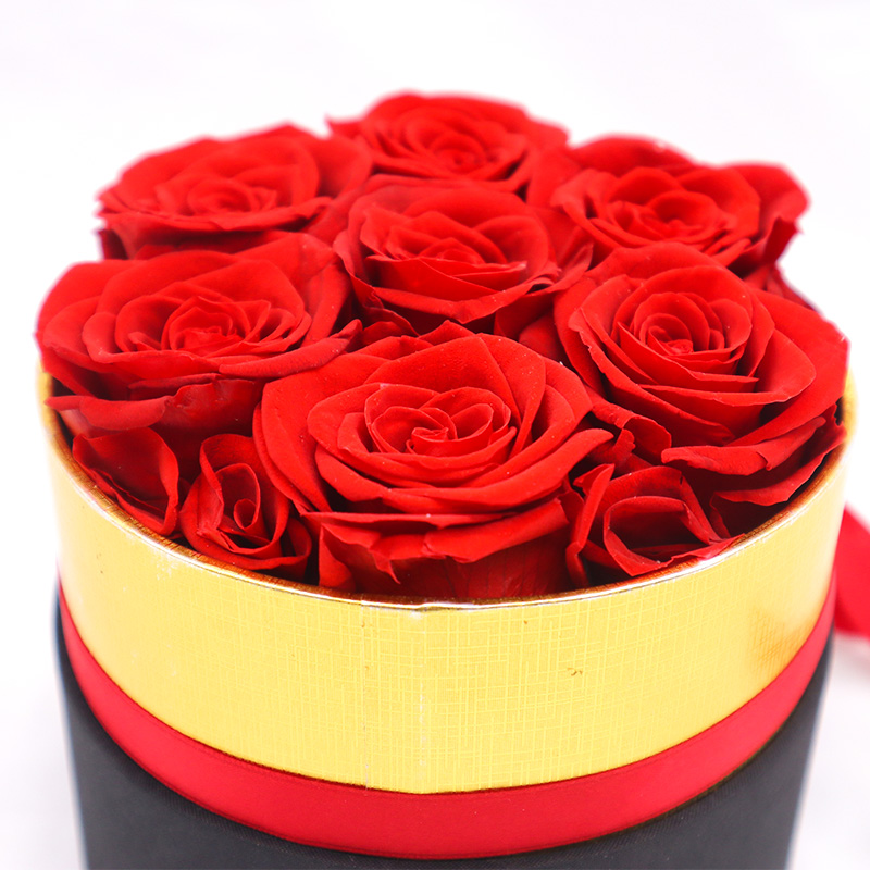 Long Lasting Natural Touch Preserved Flowers In Box For Jewelry Gifts