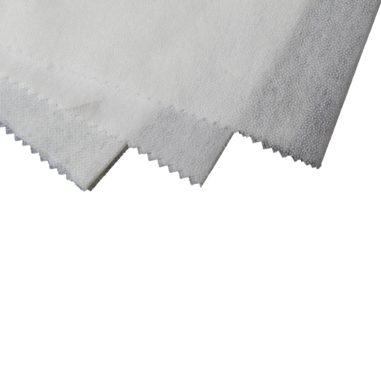 Garment Fusing Interlining Made of 100% Polyester Nonwoven Fusible Fabric Material