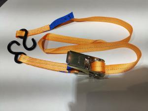 Wholesale 25mm B/S 800kg S Hook Ratchet Tie Down Lashing Capacity 400/800 daN Width 25mm from china suppliers