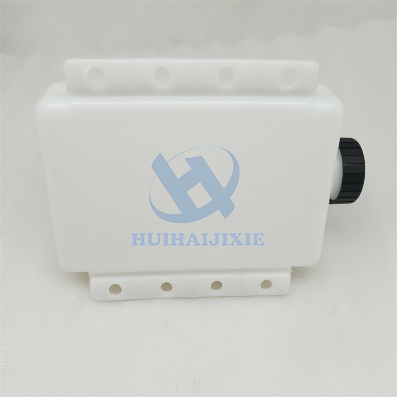 White Plastic 3.79 Liter Recovery Coolant Tank 228-5108 for CP-64 CP-663E CS-56