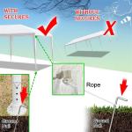Canopy Tent 10x10, Portable Outdoor Canopy Tent for Parties, Super Large Area