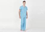 OEM ODM Hospital Nursing Clothes Uniform 100% Cotton SGS Custom Logo