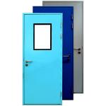 Swing Open Single Fire Rated Steel Doors For Classroom