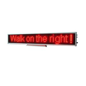Wholesale Advertising LED Message Scrolling Display Board White color B16128AR from china suppliers