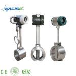 RS485 Biogas Vortex Flow Meter DN15 - DN1800mm Flange Clamp Connection