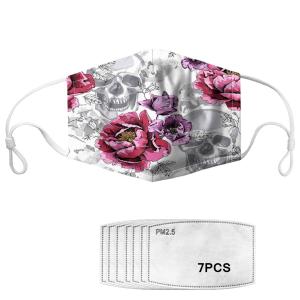 China Floral Printing Reusable Face Mask For Virus Protection on sale