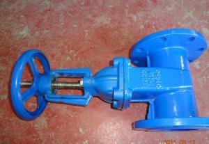 Wholesale Z41X RRHX Resilient Seated Gate Valve Blue Iron Coating EPDM / NBR from china suppliers