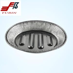 Wholesale Keep Fresh Silver Foil Trays Oval Shape Heat Preservation from china suppliers