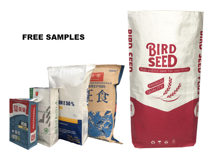 Clay Granular Absorbent Multiwall Kraft Paper Bags 20kg 25kg
