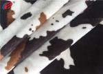 Animal Skin Print 100 % Polyester Velvet Fabric Sofa Cover Textile Material