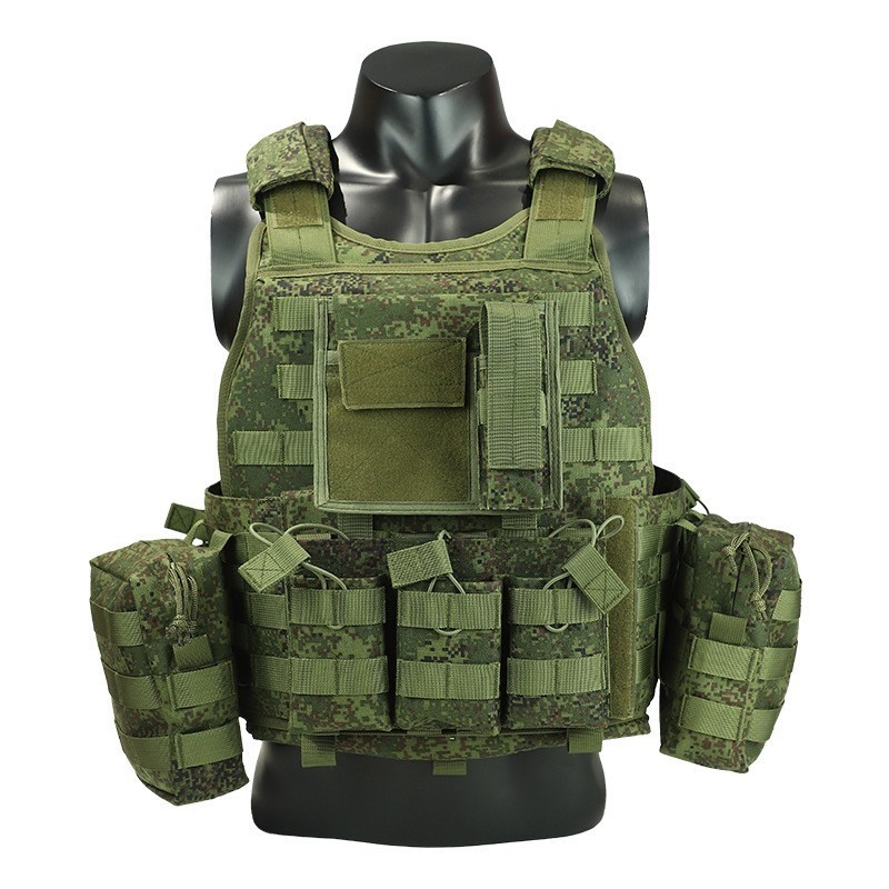 Ready Stock 900D Nylon Durable Tactical Equipment Training Combat Vest Plate Carrier Tactical Vest