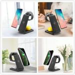 15W Fast Induction Wireless Charger Stations Stand 5V 3A