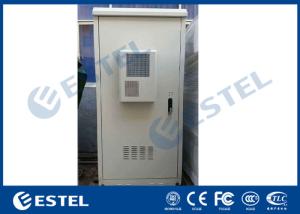 Wholesale Galvanized Steel Outdoor Electronic Equipment Enclosures Single Wall Front Rear Access from china suppliers