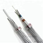 Overhead OPGW Fiber Optic Cable 2-288core 24B1-50 Cross Section Power Ground