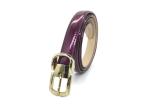 Fashion Thin Leather Belts/Women's Fashion Belt 18mm Wide Solid Color